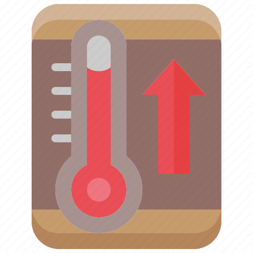 High, temperature, warm, thermometer, tool, hot, increase icon - Download on Iconfinder