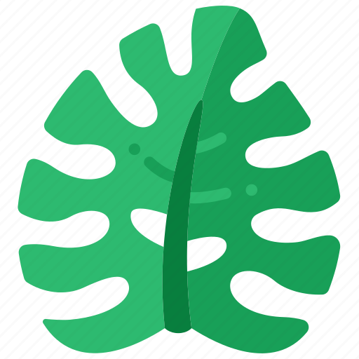 Monstera, leaf, tropical, plant, leaves, nature icon - Download on Iconfinder