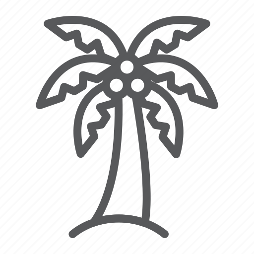 Palm, tree, coconut, tropical, tourism, travel, nature icon - Download on Iconfinder