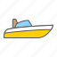 speedboat, motorboat, motor, boat, sport, speed 