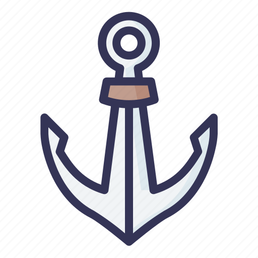 Anchor, vacation, summer, traveling, recreation, holiday icon - Download on Iconfinder