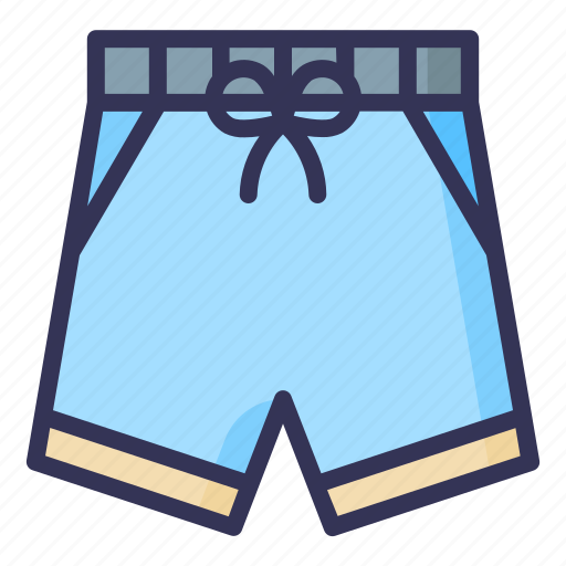 Swimming, trunks, vacation, summer, traveling, recreation, holiday icon - Download on Iconfinder