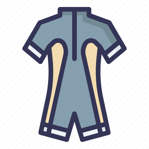 Wet, suit, vacation, summer, traveling, recreation, holiday icon - Download on Iconfinder