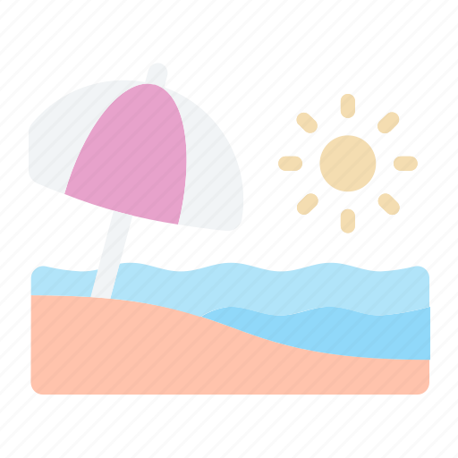 Beach, vacation, summer, traveling, recreation, holiday icon - Download on Iconfinder