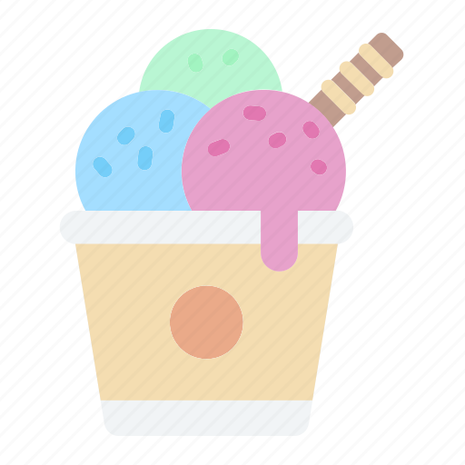 Ice, cream, vacation, summer, traveling, recreation, holiday icon - Download on Iconfinder