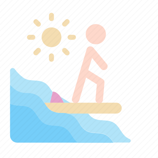 Surfboard, vacation, summer, traveling, recreation, holiday icon - Download on Iconfinder