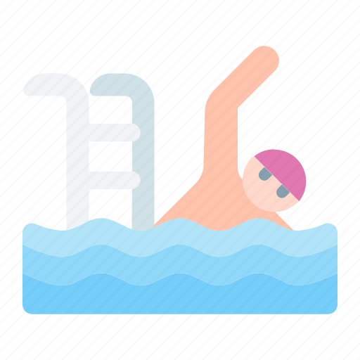 Swimming, vacation, summer, traveling, recreation, holiday icon - Download on Iconfinder