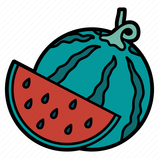 Watermelon, fruit, food, restaurant, organic, healthy, diet icon - Download on Iconfinder