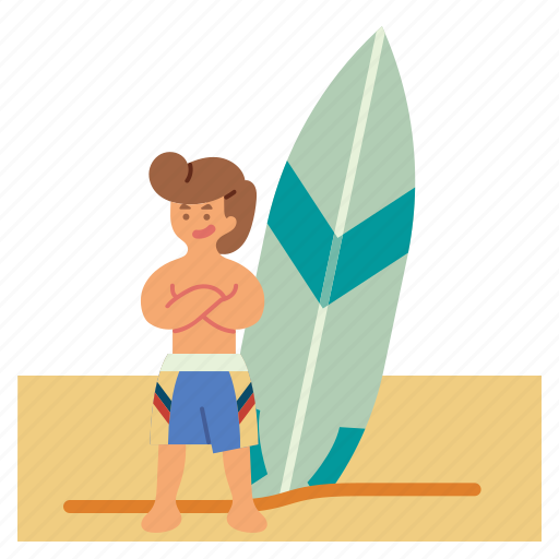 Sports, competition, surfboard, equipment, surfing, surf, beach icon - Download on Iconfinder
