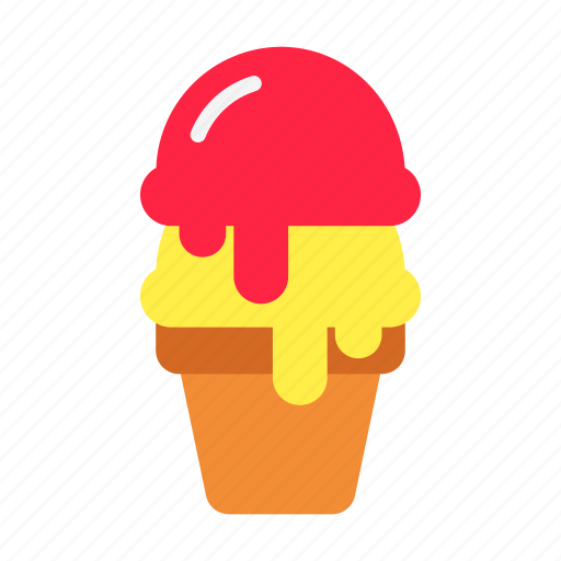 Summer, holiday, beach, ice, cream, sweet, dessert icon - Download on Iconfinder