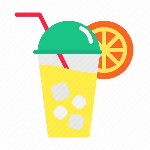 Summer, holiday, vacation, beach, juice, fruit, lomende icon - Download on Iconfinder