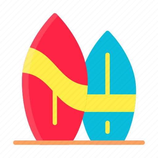 Summer, holiday, vacation, beach, surfboard, surf, surfing icon - Download on Iconfinder