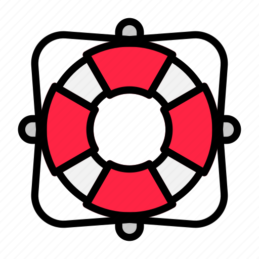 Summer, holiday, vacation, beach, float, lifebuoy, swim icon - Download on Iconfinder