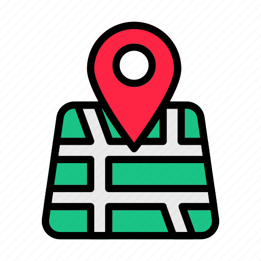 Summer, holiday, vacation, beach, map, pin, location icon - Download on Iconfinder