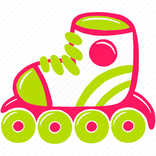 Summer, tropical, holiday, travel, beach, skates, shoes icon - Download on Iconfinder