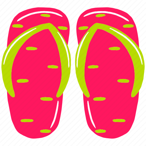 Tropical, holiday, travel, beach, slippers, vacation, summer icon - Download on Iconfinder
