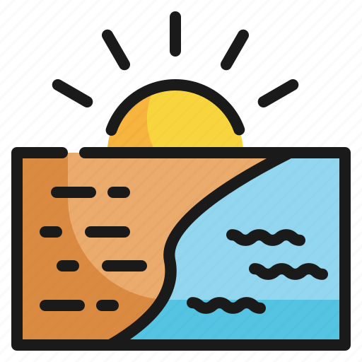 Beach, vacation, nature, travel, holiday, summer icon icon - Download on Iconfinder