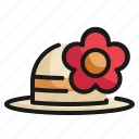 hat, beach, holiday, summer icon