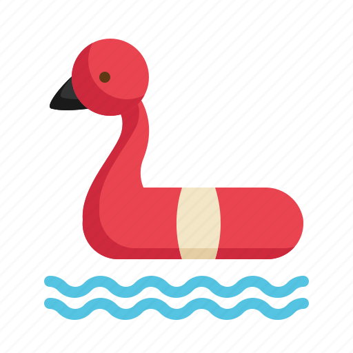 Float, flamingo, swim, holiday, vacation, summer icon icon - Download on Iconfinder