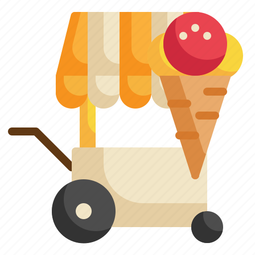 Icecream, sweet, shop, store, summer icon icon - Download on Iconfinder
