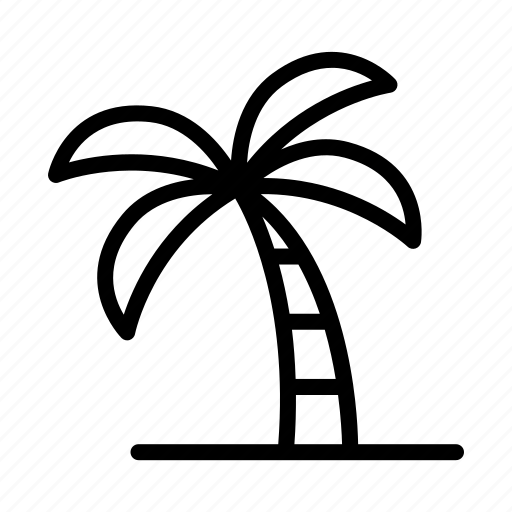 Summer, palm tree, tree, coconut tree, beach, sea, nature icon - Download on Iconfinder