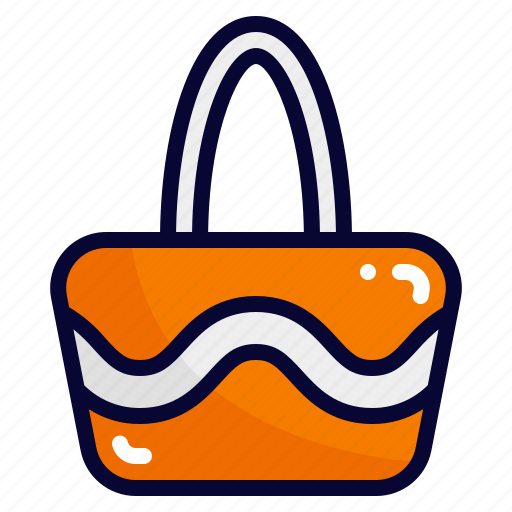 Bag, fashion, tropical, accessory, handbag, shopping, tote bag icon - Download on Iconfinder