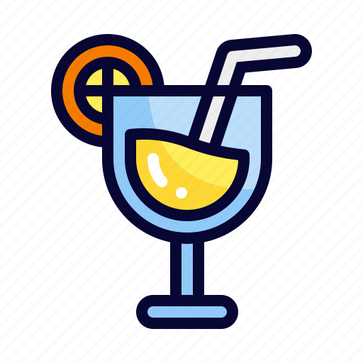 Cocktail, alcohol, drink, glass, bar, beverage, party icon - Download on Iconfinder