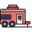 caravan, transportation, vehicle, camping, campsite 