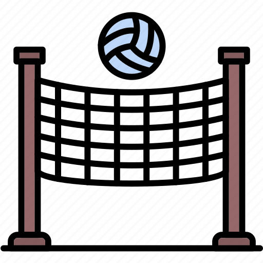 Volleyball, summer, vacation, holiday, sport, beach, ball icon - Download on Iconfinder