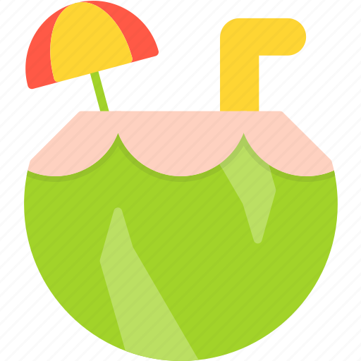 Coconut, drink, beach, coco, water icon - Download on Iconfinder