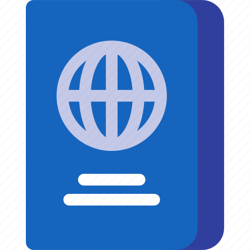 Passport, document, documents, identification, office, permit, travel icon - Download on Iconfinder