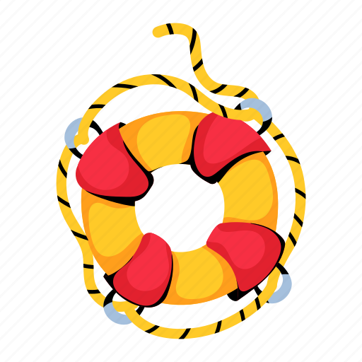 Swimming tube, pool tube, lifebuoy, life preserver, swimming ring icon - Download on Iconfinder