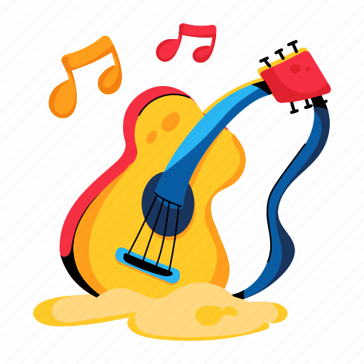 Guitar music, guitar, musical instrument, electric guitar, acoustic guitar icon - Download on Iconfinder