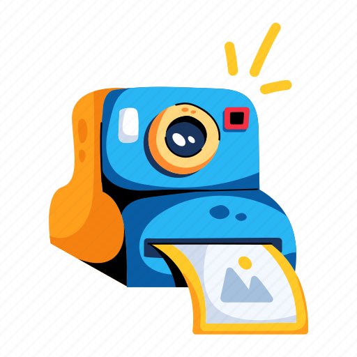Instant camera, digital camera, hand cam, photography device, polaroid camera icon - Download on Iconfinder