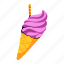 ice cream, ice cone, waffle cone, dessert cone, dessert 