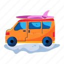camper van, mini bus, van travel, van, transport