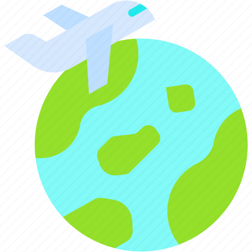 Travel, worldwide, airplane, holidays, flight, aboard icon - Download on Iconfinder