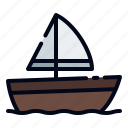 boat, ship, yacht, sailboat, sea, transportation, marine, vacation, sailing boat