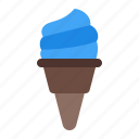 ice cream, ice cream cone, cone, food, food and restaurant, desert, summer, sweet, summer time