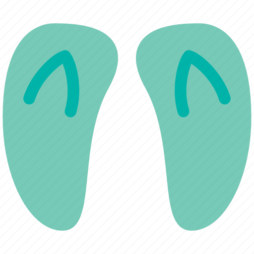 Beach, flipflop, footwear, summer icon - Download on Iconfinder
