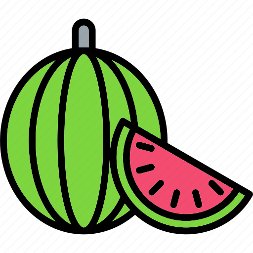 Fruit, fruits, watermelon, vegetarian icon - Download on Iconfinder
