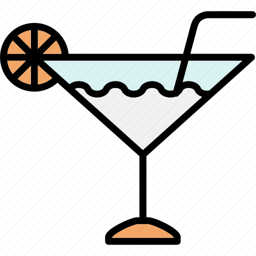 Colada, drink, party, pina, straw icon - Download on Iconfinder