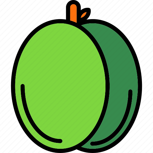 Fruit, nectarine, peach, plum icon - Download on Iconfinder