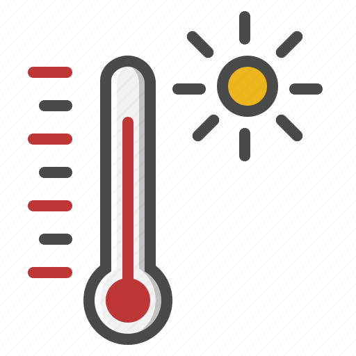 High, holiday, summer, temperature, termometer icon - Download on Iconfinder