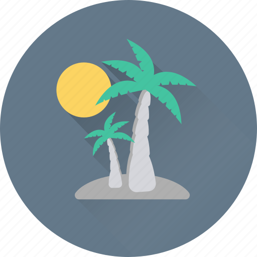 Beach, coconut tree, date tree, palm, palm tree icon - Download on Iconfinder