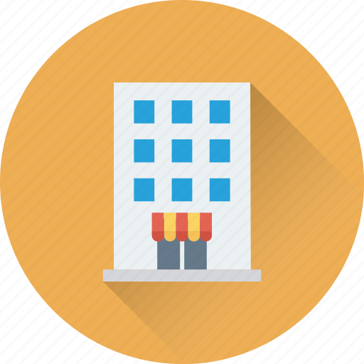 Building, hotel, lodge, real estate, tree icon - Download on Iconfinder