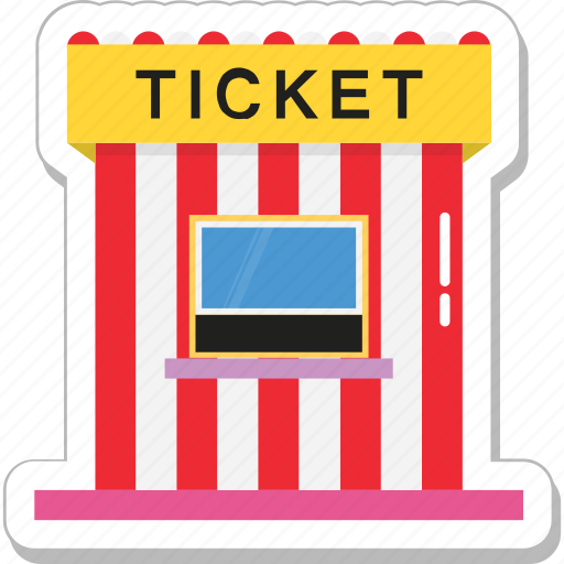 clipart ticket booth