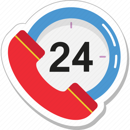 Helpline, hotline, receiver, services, twenty four icon - Download on Iconfinder