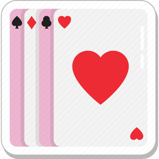 Casino, gambling, game, heart card, poker icon - Download on Iconfinder