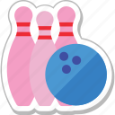 alley ball, bowling, game, sports, ten pins